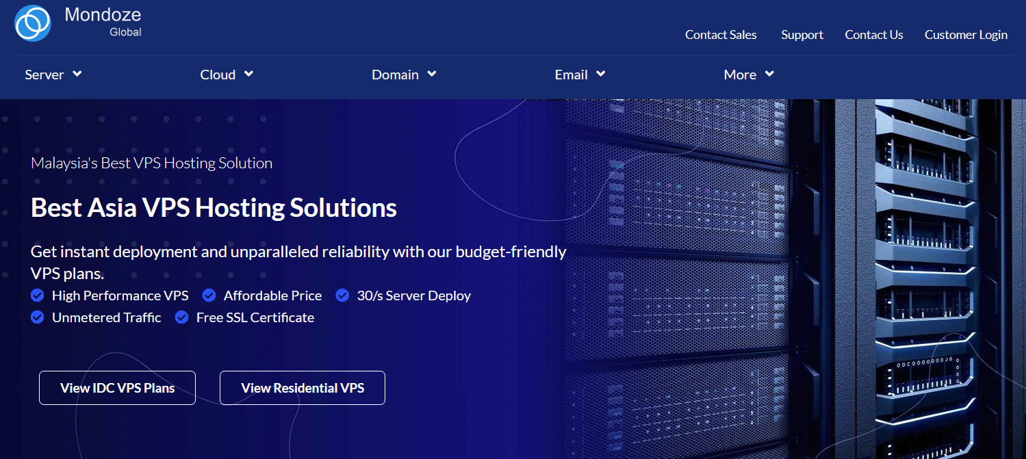 东南亚TikTok掘金神器！Mondoze马来西亚原生双ISP住宅VPS：不限流量$8.25起-主机达人
